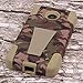 Nokia Lumia 635 Case, MPERO IMPACT X Series Dual Layered Tough Durable Shock Absorbing Silicone Polycarbonate Hybrid Kickstand Case for Lumia 635 [Perfect Fit & Precise Port Cut Outs] - Hunter Camo (Compatible with standard back plate, NOT colored shells)