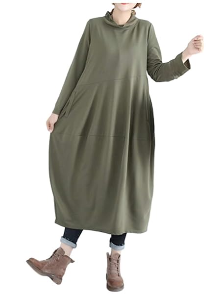 Amazon ワンピース チュニック レディース 大きいサイズ マキシ