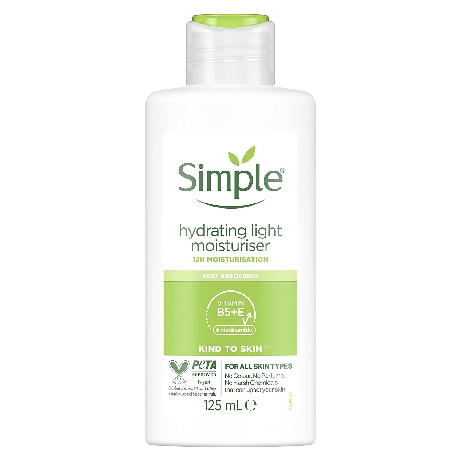 Simple Kind to Skin Hydrating Light Moisturiser, 125 ml, Pack of 6