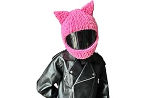 Cool Girls Knit Motorcycle Helmets Cover, Modular Motocross Helmets Cover for Most Full Face Helmets, Men Women Funny Christm