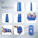 Forbidden Road Portable Single Sleep Bag 15 ℃ / 60 ℉ - Compression Bag Included (Blue, 15 ℃ / 60 ℉)