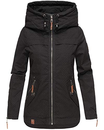 Navahoo-Damen-Jacke-Frhling-bergangsjacke-Parka-Mantel-Kapuze-B692