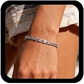 Jugielu Boho Minimal Chain Bracelet Gold Minimalist Bracelet Adjustable Hand Chain Link Chains Bracelets Chains Stackable Bracelets Jewelry for Women