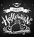 Fancy-fix Halloween Gift Blackboard Vinyl Peel and Stick Self Adhesive Chalkboard Wall Sticker with 5 Chalks- Big Roll 17.7 by 78.7 Inches
