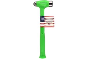 COMBLU Trusty-Cook Ball Peen Dead Blow Hammer (36oz, Green)