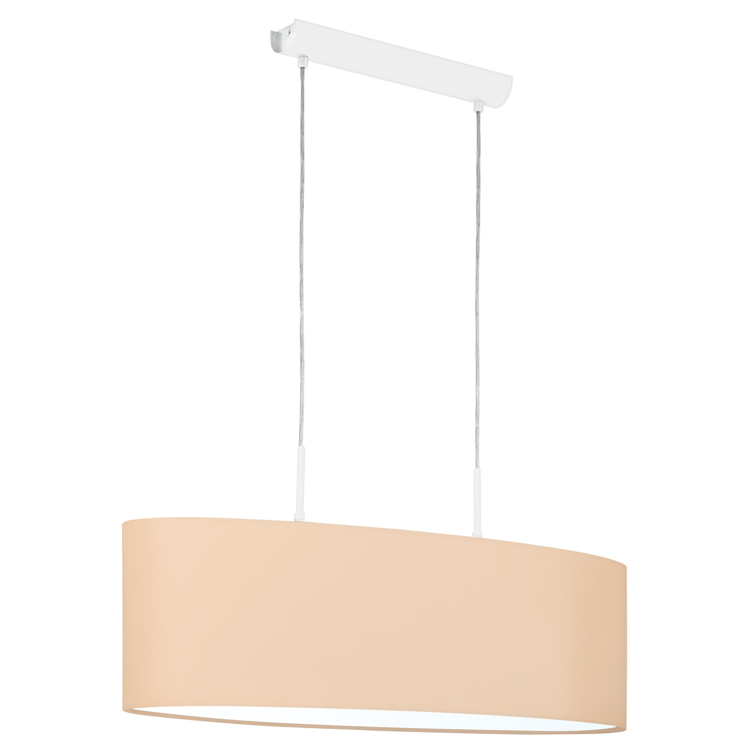 Eglo Pasteri-P Pendant Light Steel 60 W, White