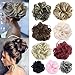 FUT Scrunchy Scrunchie Updo Hairpiece Messy Hair Bun Extensions Chignons Hair Piece