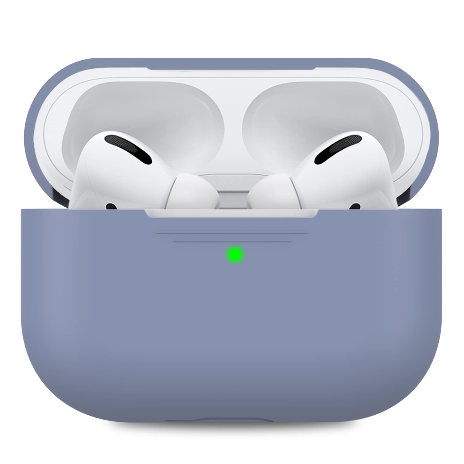 AHASTYLE AirPods Pro Case Protective Cover [Front LED Visible] Compatible with Apple AirPods Pro 2019 (Without Carabiner, Dutch Blue) — image 1