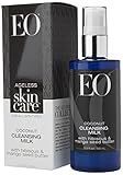 EO Ageless Skin Care Coconut Cleansing Milk with Hibiscus & Mango Seed Butter, 3.3 Ounce