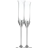 Vera Wang Wedgwood Love Knots Toasting Flute Pair