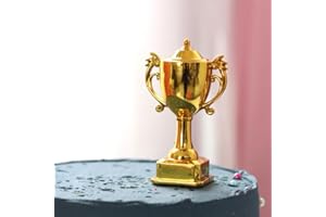 Award Trophy Figurines Winner Trophies Model Plastic Medal for Competition Reward Prize Party Gift Favors Home Office Decor
