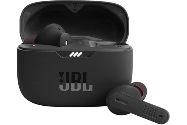 JBL Tune 230NC TWS - True Wireless In-Ear Headphones, Active Noise Cancelling with Smart Ambient, JBL Pure Bass Sound, 4 mics for perfect voice calls, IPX4, 40Hrs of battery life (Black)
