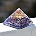 Energy Generator Orgone Amethyst David Star Orgonite Pyramid - All-Healer Crystals to Soothe you Mind and Emotion