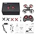 Drone, Metakoo M1 Mini Drone 2.4GHz 6-Axis Double Battery for Beginners and Kids Drone with 360°Full Protection, Altitude Hold, 3D Flips, Headless Mode, 3 Speed Modes Functions