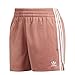 adidas Originals Women's 3 Stripes Short, ash pink, L