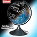 Interactive Globe for Kids, 2 in 1, Day View World Globe and Night View Illuminated Constellation Map