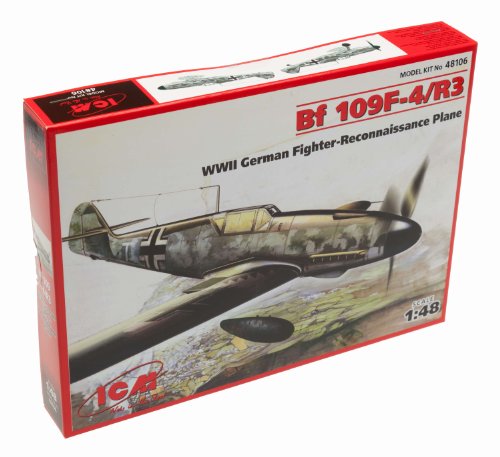 ICM Models Bf 109F-4/R3 German Fighter Building Kit