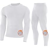 Runhit Mens Thermal Underwear Set Fleece Lined Long Johns Base Layer Top Bottom Cold Weather Gear for Hunting Running Skiing