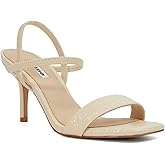 Dune London Women's METHODICAL Heeled Sandal, Ecru, 10