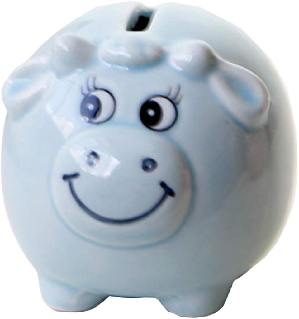 Baoblaze Ceramic Animals Money Box Piggy Coin Cash Bank for Money