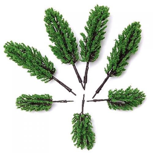 SODIAL(R) Model Pine Tree Train Set Scenery Landscape HO 16PCS - Thumbnail 4