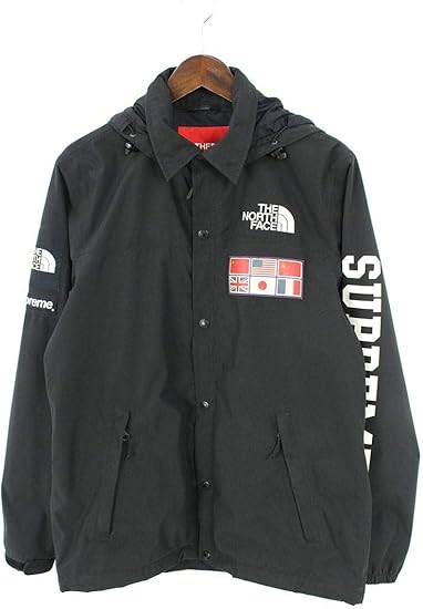 supreme x tnf flags map