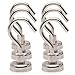 XL Heavy Duty 40 lbs Strong Neodymium Magnetic Hooks for Storage and Organization Each Heavy Duty Hook Holds 40 lbs of Home Kitchen Accessories, Sports & Outdoors Equipment and Gardening Tools