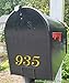 White - Mailbox Numbers 2