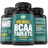 Raw Barrel's - Pure BCAA Tablets - SEE RESULTS OR YOUR MONEY BACK - 120 Pills - EXTRA STRONG 1000mg Per Tablet - 2:1:1 Branched Chain Amino Acid Ratio - *FREE* digital guide