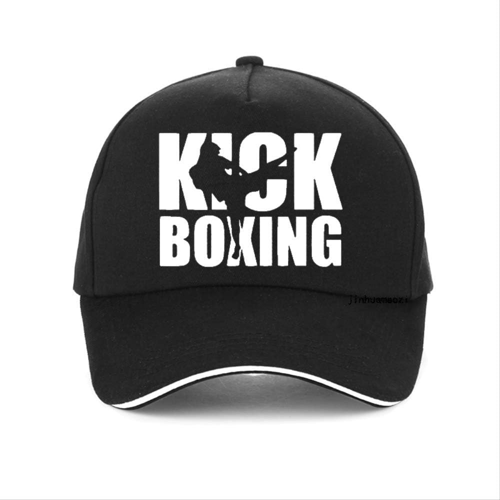ZZDGFC Kick Boxinger Baseball Cap Cotton Print Letter Boxing Caps For