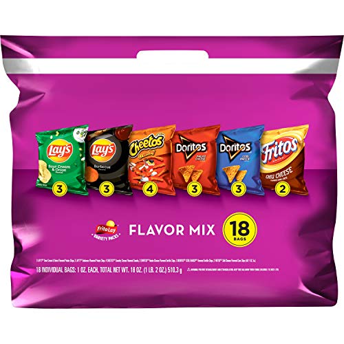 Frito-Lay 18 Piece VP Flavor Mix, 18 Ounce - .48