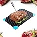 Rapid Thaw Defrosting Tray and Instant Read Food Thermometer, Thaw Frozen Food Fast