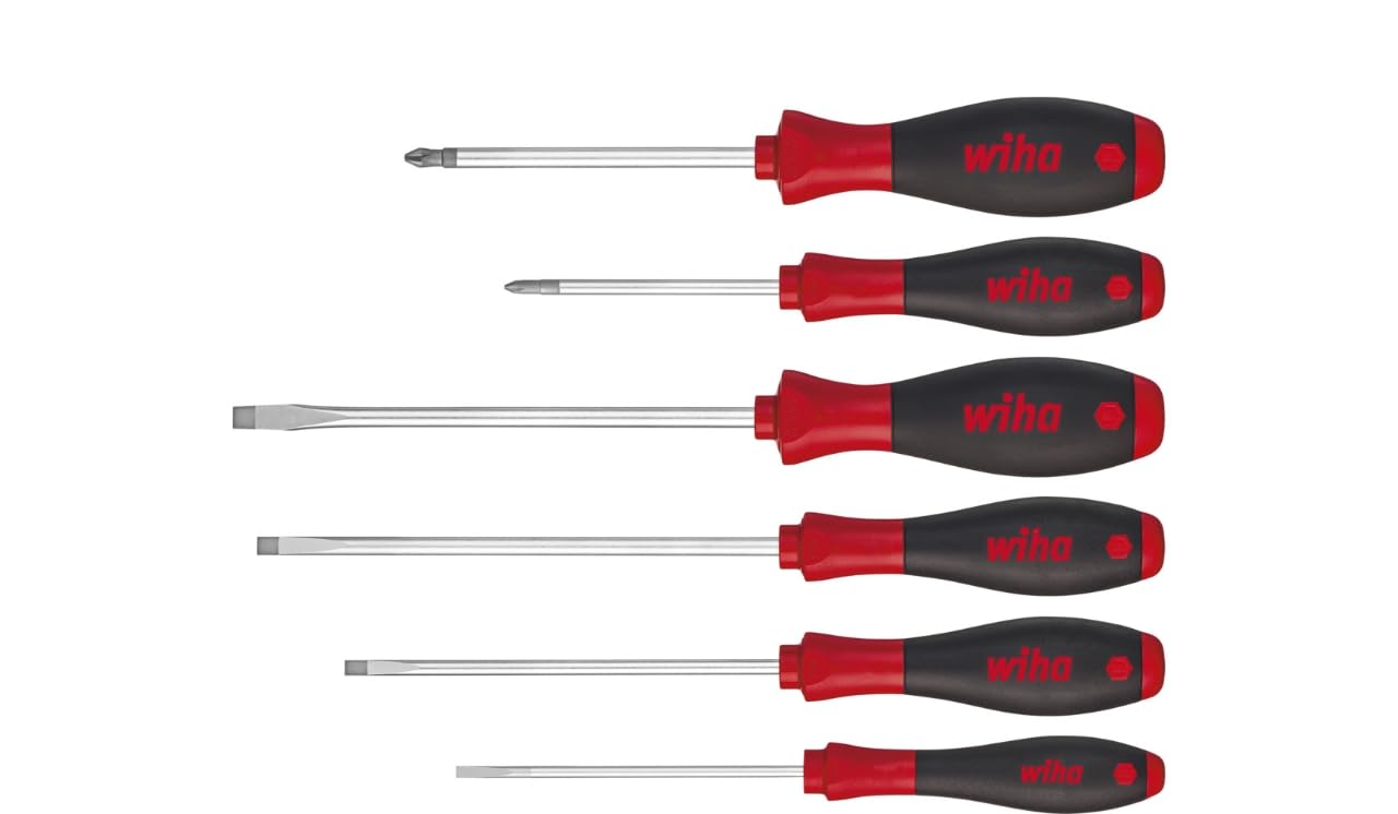 Wiha 302HK6SO SoftFinish, Red/Black — image 1