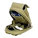 3VGEAR Tech Accessory Pouch - Rugged 600D PVC-Backed Polyester MOLLE Phone Holder with 2 Micro-Fleece Lined Pockets - Lightweight and Quick Access MOLLE Pouch - Black