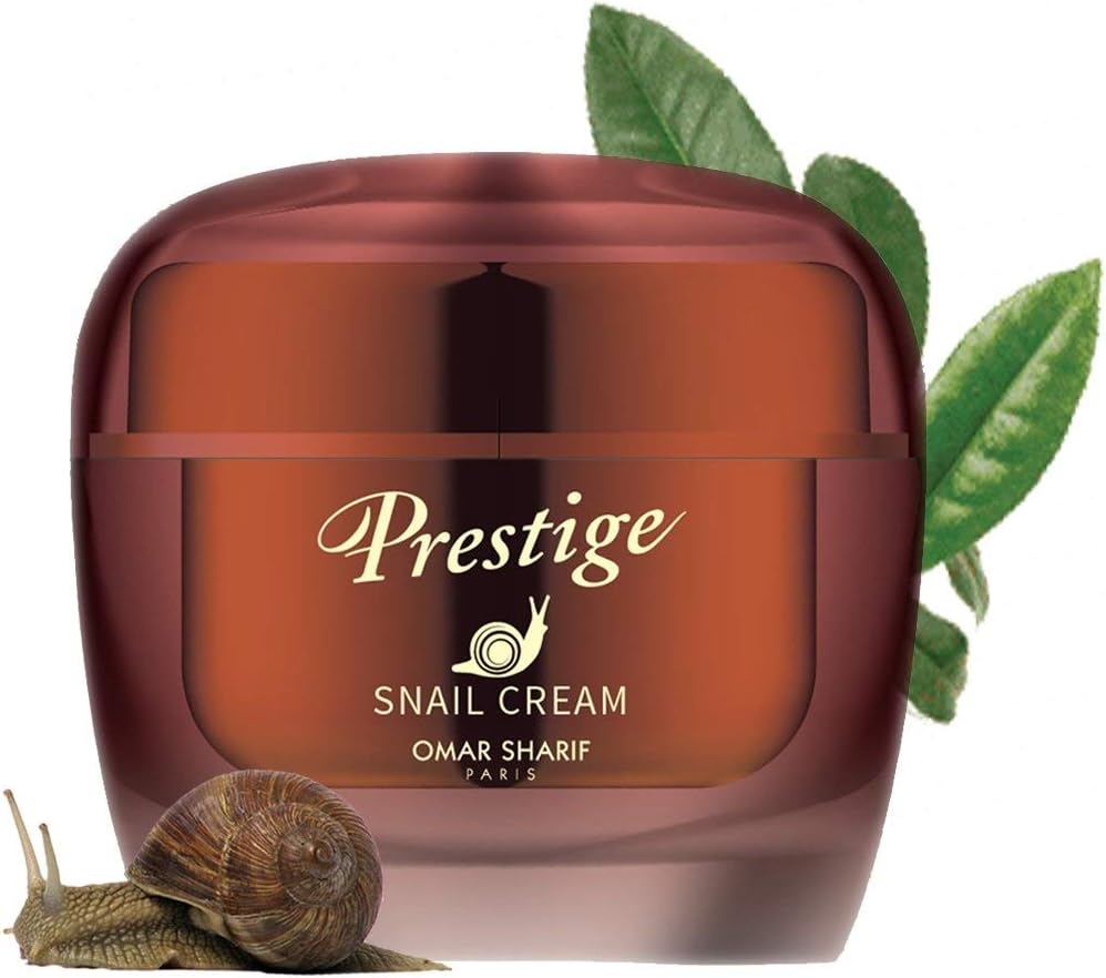 OS Prestige Snail Repair Cream Facial Moisturizer Real 9,000 mg of Snail Slime Formula Maintain Supple, Smooth Skin