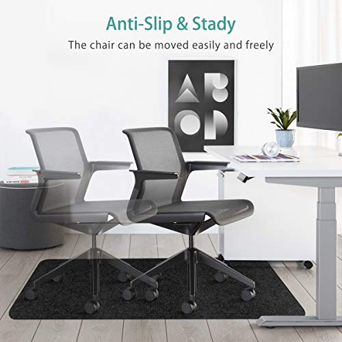 SALLOUS Office Chair Mat, Office Desk Chair Mat for Hardwood Floors, 0.