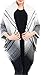 Blanket Scarf Women Gift Travel Wrap - Sports Shawl Plus Size Black Lover Home