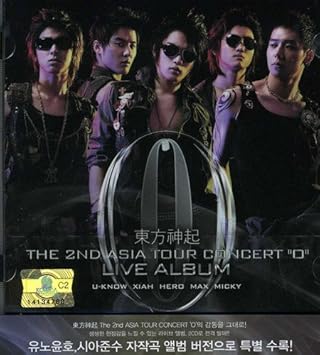 東方神起 The 2nd Asia Tour Concert O Live Cd 韓国盤 Amazon Co Jp