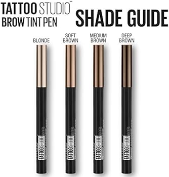 Buy Maybelline Tattoostudio Brow Tint Pen Makeup Medium Brown 0 037 Fl Oz Online At Low Prices In India Amazon In