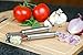 StarPack, Premier Stainless Steel Garlic Press Kitchen Utensil - Bonus 101 Cooking Tips
