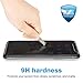 iPhone X iPhone Xs Privacy Screen Protector, MEBUYZ 3D Touch High Hardness Privacy Screen 0.4mm + Tempering Glass 0.3mm Easily Install & Waterproofing Light Screen Protector for iPhone X