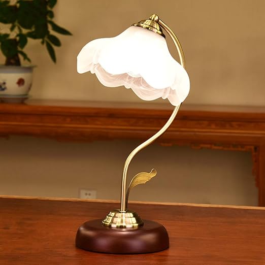 Amazon.com: RONG LIGHT Chinese Bedside Lamp Office Lighting Indoor