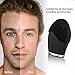 Senders Sonic Facial Brush for Him,Face Brush for Men,Silicon Vibrating Waterproof Cleansing System,Facial Cleaner and Masager (Black)