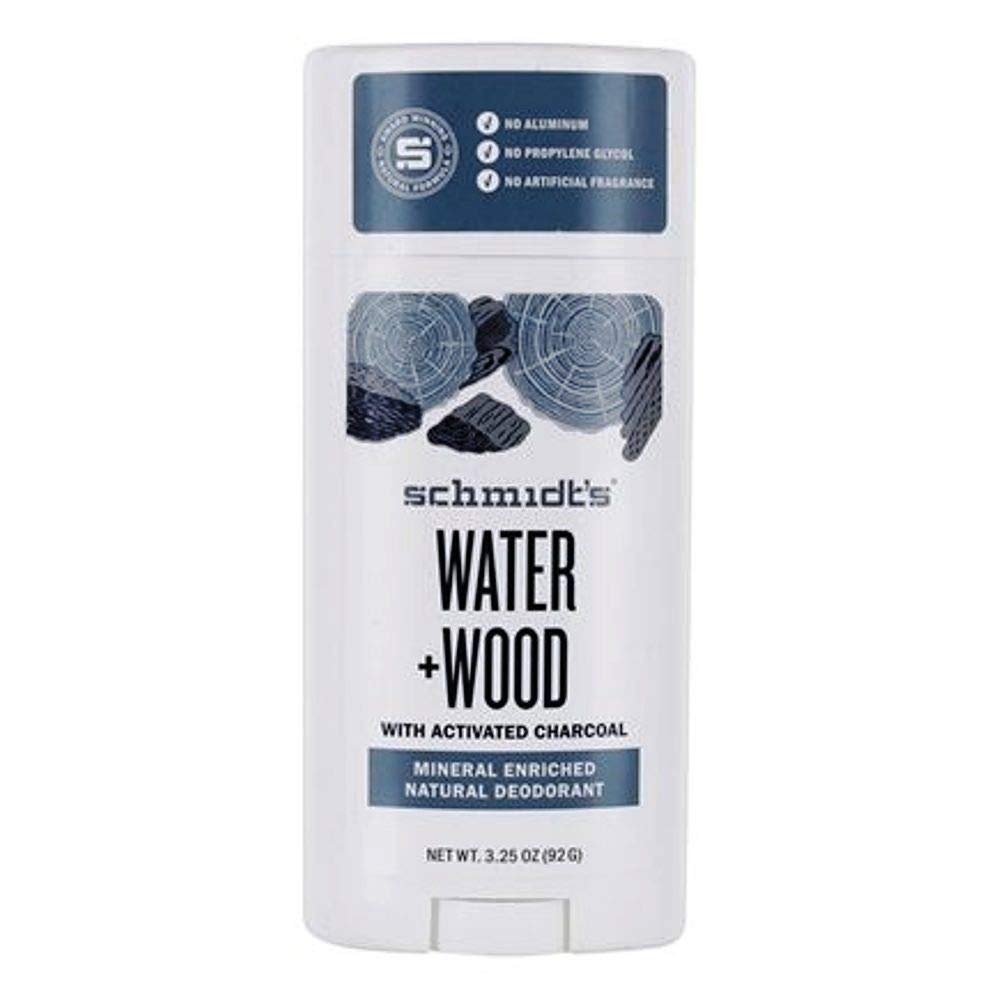 Schmidts Natural Deodorant Water Woods Activated Charcoal