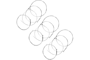 JYsun Viola Strings 3 Full Sets Stainless Steel Core Nickel-Plated Ball-End Nickel Chromium Wound