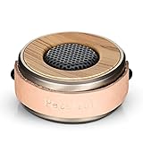 ZoomZam Bluetooth Speakers, Portable Wireless Stereo super bass Bluetooth MP3 Speakers with Built-in Mic Hands-Free Speakerphone, 3.5mm Aux/Line-In and TF Card Play, Gold