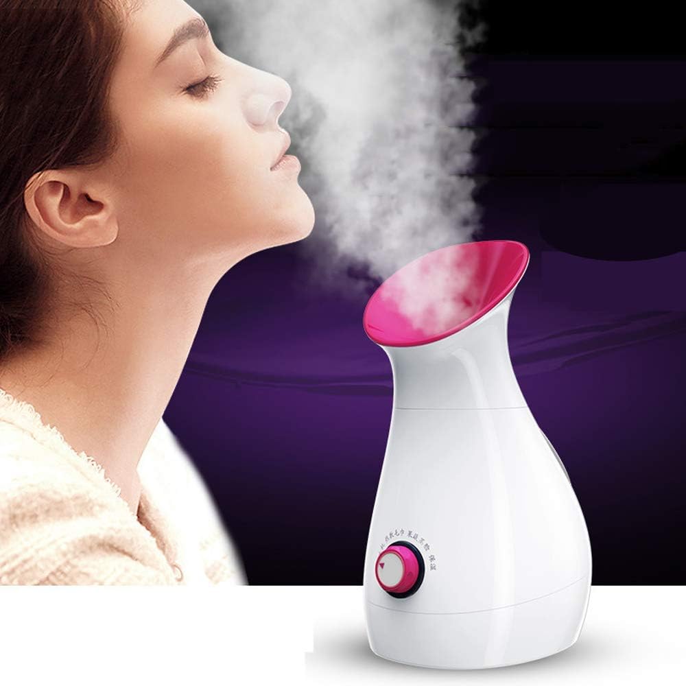 DBSCD Nano Ionic Facial Steamers 3 In 1 Multi-Function For Blackheads Hot Mist To Unclogs Pores Facial Mask Partner For Home Facial Sauna Spa