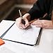 Ace Teah Ballpoint Pen, Stainless Steel Retractable Ballpoint Pens Matte Black Medium Point (1.0mm) Slim Metal Ball Pens Black Ink Gift for Men Women Business Office Supplies - 5 Count
