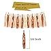 Glitter Rose Gold Bubbly Bar Mimosa Bar Banner Sign Tassel Garland for Bachelorette Bridal Shower Engagement Party Decor Wedding Bar Banner Wedding Party Supplies
