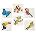 Fun Express RAIN FOREST FRIENDS TATTOOS (6DZ) - Apparel Accessories - VBS Vacation Bible School Supplies/Decor - 72 Pieces
